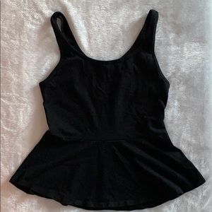 Express peplum tank